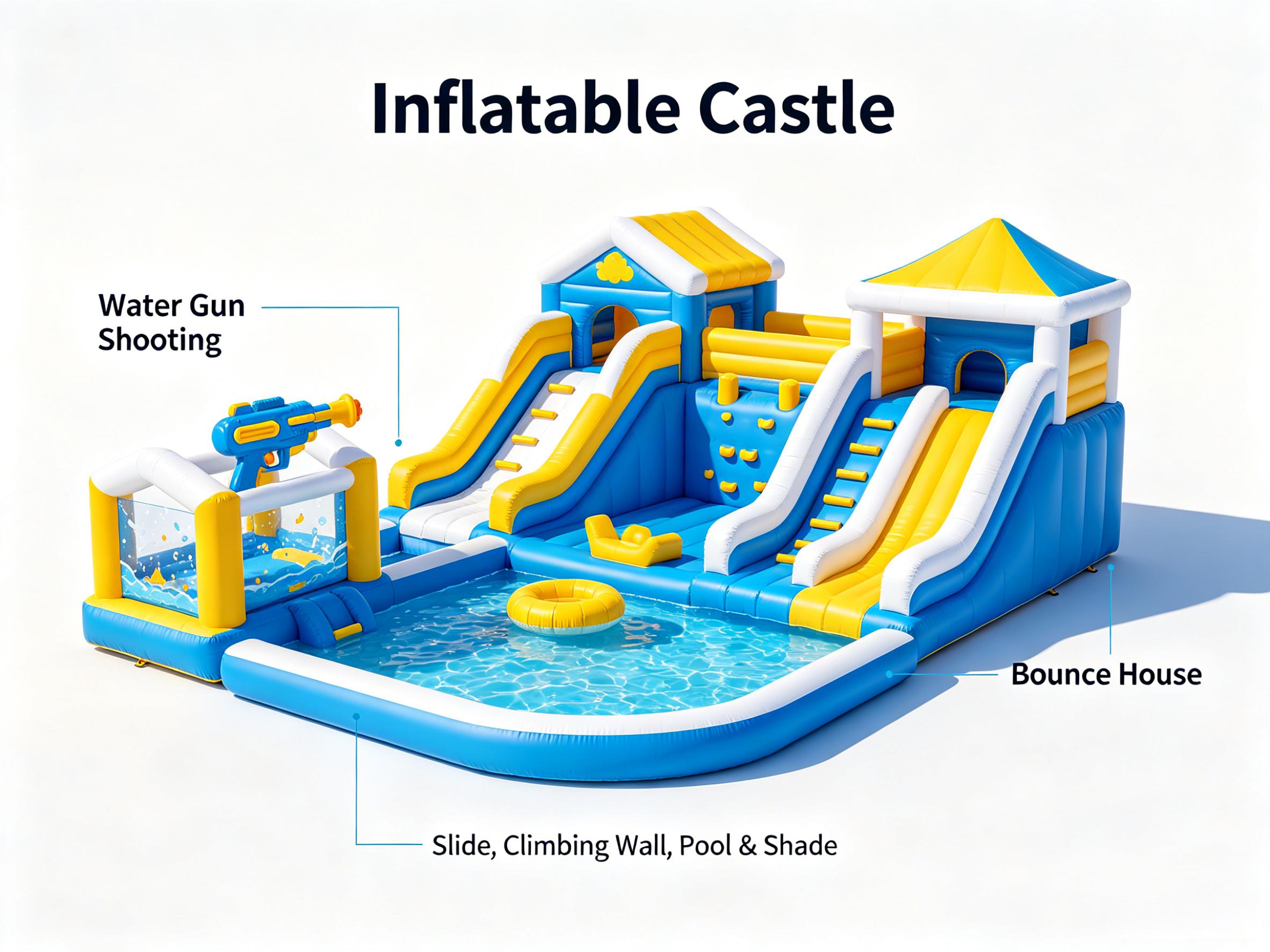7-in-1 Inflatable Water Park
