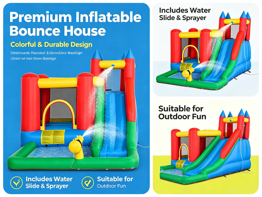 7-in-1 Inflatable Water Park